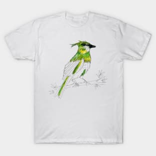 Green bird of paradise T-Shirt